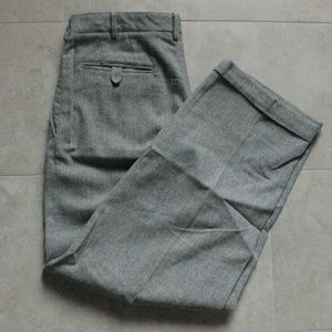 J Crew 100% Wool Pleated Dress Pants 30x28